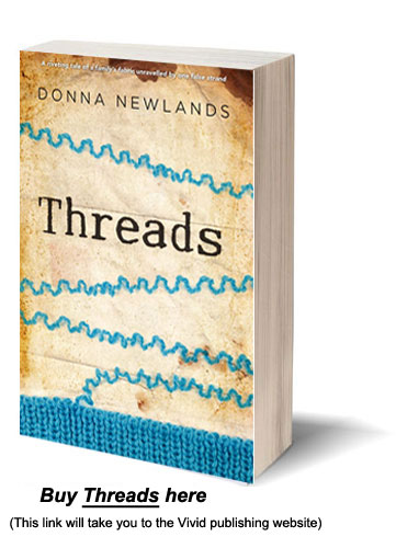 Threads, Doona Moolands, Australian Author book cover